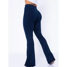 Calça Legging Flare Feminina/ Calça Legging
