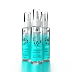 03 PERFUMES CAPILARES PROFISSIONAL 60ML ANTI FRIZZ BRILHO ESPELHADO FRAGRANCIA IMPORTADA DURADOURA