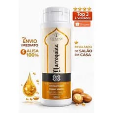 PROGRESSIVA MARROQUINA,ALISA 100% ,RESULTADO DE SALAO EM CASA,OLEO DE ARGAM, OJON E MACADAMIA