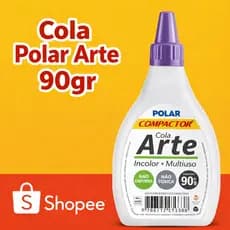 Cola Polar ARTE Multiuso transparente incolor 90G Compactor