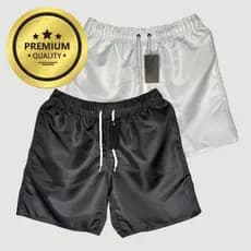 Kit com 2 Shorts Mauricinho Masculino Esportivo Antiodor Praia Academia Variedade Cores