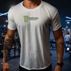 Camisa Dry Fit  Masculina - Modelo MNST 01,  Academia, Corrida,CrossFit,Ideal Para Treinos Intensos