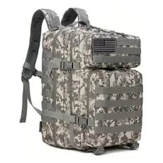 Mochila Camuflada com 5 Bolsos Alta Qualidade 50 litros Linha Premium Mais vendida