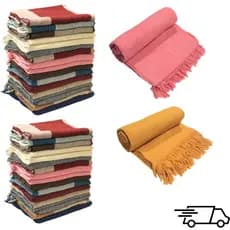 Kit 2 Manta Para Sofá Protetora Gigante Luxo 210x120CM Elegante Várias Cores
