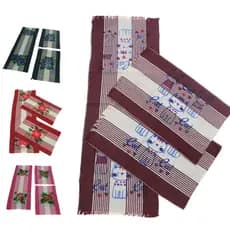 Kit Tapete e Passadeira de Cozinha 3 Peças Antiderrapante Decoração