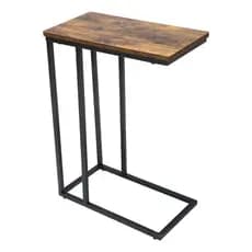 Mesa De Canto Sofá Notebook Retângulo Sala De Estar Lateral cafe na cama