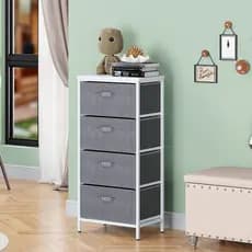 Gaveteiro De Armazenamento Multiuso Organizador Com 4 Gavetas