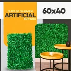 Kits Placas Buchinho Grama Artificial Parede Muro Inglês Vertical Decoração 40x60