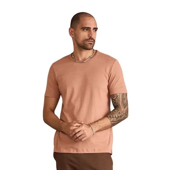 CAMISETA DE MALHA COM TEXTURA 100% ALGODÃO KO1282-C1
