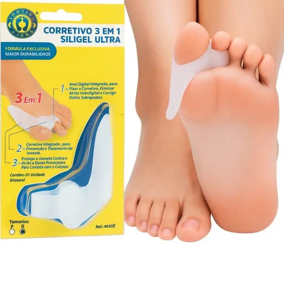 Corretivo 3 em 1 Siligel Ultra Ortho Pauher