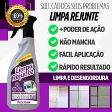 Limpa Rejunte Proclean Sujo Encardido Manchado Sem Esforço Prático 500ml