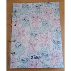 Caderno argolado Foroni Stitch 210x260mm 120 folhas