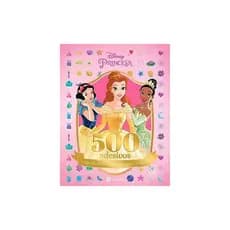 Kit 500 Adesivos Disney Princesas e Canetinha de 12 cores.
