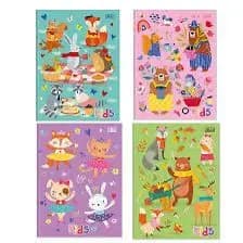 Caderno Brochura Pequeno Capa Dura 96fls - Linha Kids Feminino Tilibra