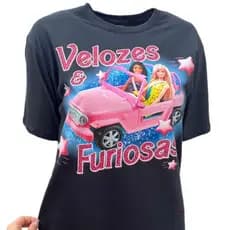 Camiseta Feminina Estampa Velozes e Furiosas Anos 2000s - Camisa de Malha 100% Algodão - Envio Imediato - Spyke Shop