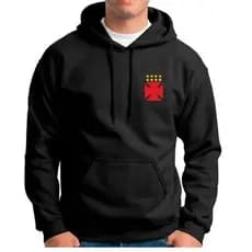 Moletom Canguru Estampado Futebol Times Brasileirão Vasco Casaco de Frio 100% Envio Imediato Spyke Shop