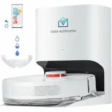 Robô Aspirador H40 – 10000Pa, Mapeamento a Laser, Autoesvaziamento, 2 em 1