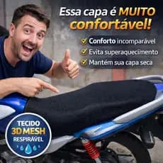 Kit 2 Capa Banco Moto Térmica GG Universal Antiderrapante Confortável Protetora