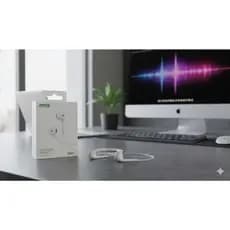 Fone de Ouvido com Microfone Compatível com PS4, PS5, Android e iPhone  Som Potente e Confortável