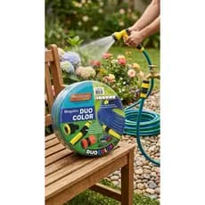Mangueira De Jardim Kit Completo 10m Com Esguicho Multifuncional E Engate Rápido