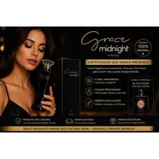 Perfume Grace Midnight Hinode 100ml Original Feminino | Pronta Entrega