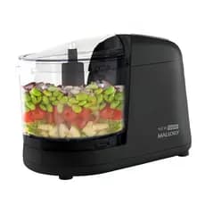 Mini Processador Mallory New Oggi 220V Elétrico Compacto Triturador de Alimentos Preto