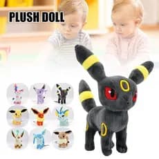 Brinquedo de Pelúcia Pokémon Ice Crystal/Folteon/Umbreon/Joohun/Vaporeon
