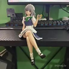Figura de Noite da Menina Isa Yukina do Projeto Touhou, Decoração de Carro, Presente para Estudantes, Tema de Anime