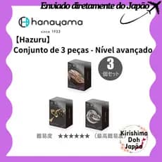 Hanayama Hazuru - Conjunto de 3 peças, nível avançado, parte 2 [Nível de dificuldade 6] - Nível de dificuldade máximo[Enviado diretamente do Japão]