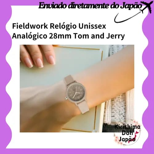 Fieldwork Relógio Unissex Analógico 28mm Tom and Jerry [Enviado diretamente do Japão]