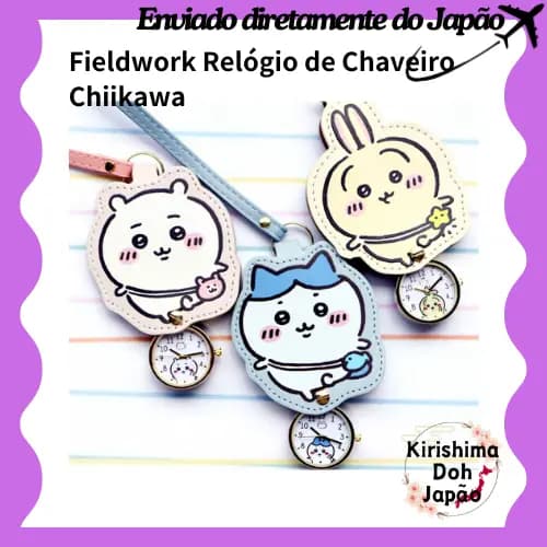 Fieldwork Relógio de Chaveiro Chiikawa [Enviado diretamente do Japão]