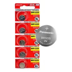 Cartela 05 Bateria Cr1225 3v botão