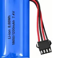 Carrinhos Scania Caminhao Huina 7.4v 18650/1200mah Brinquedos 4 fios