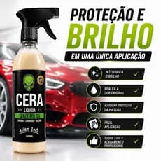 Cera Líquida Híbrida  500ML  Alien Ind Auto Brilho Polimento