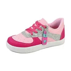 Tenis Infantil Menina ROXO Glitter Escola Passeio Lazer Praça Dia Dia