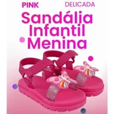 Sandália Infantil Menina Feminina Conforto e Delicadeza