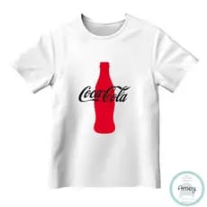 Camiseta Infantil Coca-Cola 100% Algodão