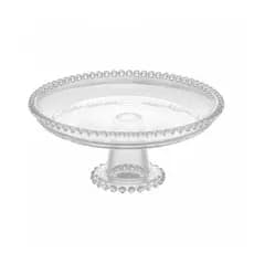 Prato de Cristal com Pé Pearl 20cm x 9cm - Wolff
