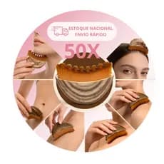 Atacado Kit com 50 Escova Facial Para Drenagem Linfática Modeladora Gua Sha