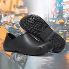 Sapato Profissional EPI Enfermeira Fechado Uniforme Cozinhheira Babuche Confortável Enfermagem