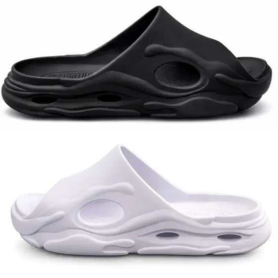 Chinelo Masculino Nuvem Runner Leve Confortável Slide Massageador