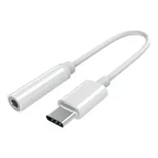 Cabo Tipo C Adaptador Usb-c Para Fone Ouvido P2 P3 3.5mm Celular Áudio Vídeo Volume Controle Dispositivo Smart Fone