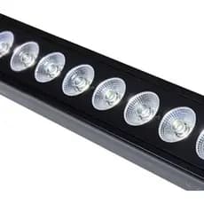 Refletor Led Ribalta 24 Leds 24w Branco Quente Ip65 Dmx512 Festa DJ Evento Decoração Luz LED