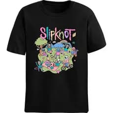 Camiseta Slipknot Sean Solomon Cute Tour Rock N Roll