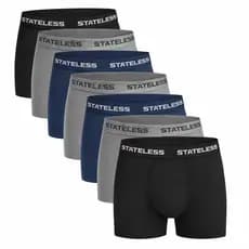 Cueca Boxer Masculina Microfibra Kit 7 / 6 / 5 / 4 ou 3  Elastano Confortável Costura Reforçada Não Enrola Respirável