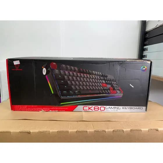 Teclado Mecanico Motospeed CK80 Pro RGB Switch Zeus Optical - FMSTC0076CIZ [OPEN BOX]