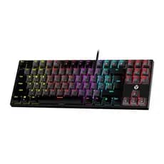 Teclado Mecanico Fantech Atom87 Sumi Edition, Rainbow, Switch Red - MK876V2 GY (RD) [OPEN BOX]