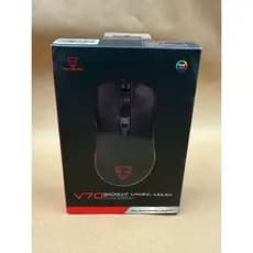 Mouse Gamer Motospeed V70, RGB, 6400DPI, 7 Botoes, Branco, MG-V70Z-WH-WW [OPEN BOX]