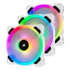 Cooler Corsair Co-9050092-ww Ll120 Rgb Branco 120mm Pack 3