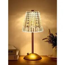 Luminária Abajur Quarto Sala De Mesa Led 3 Cor Recarregável